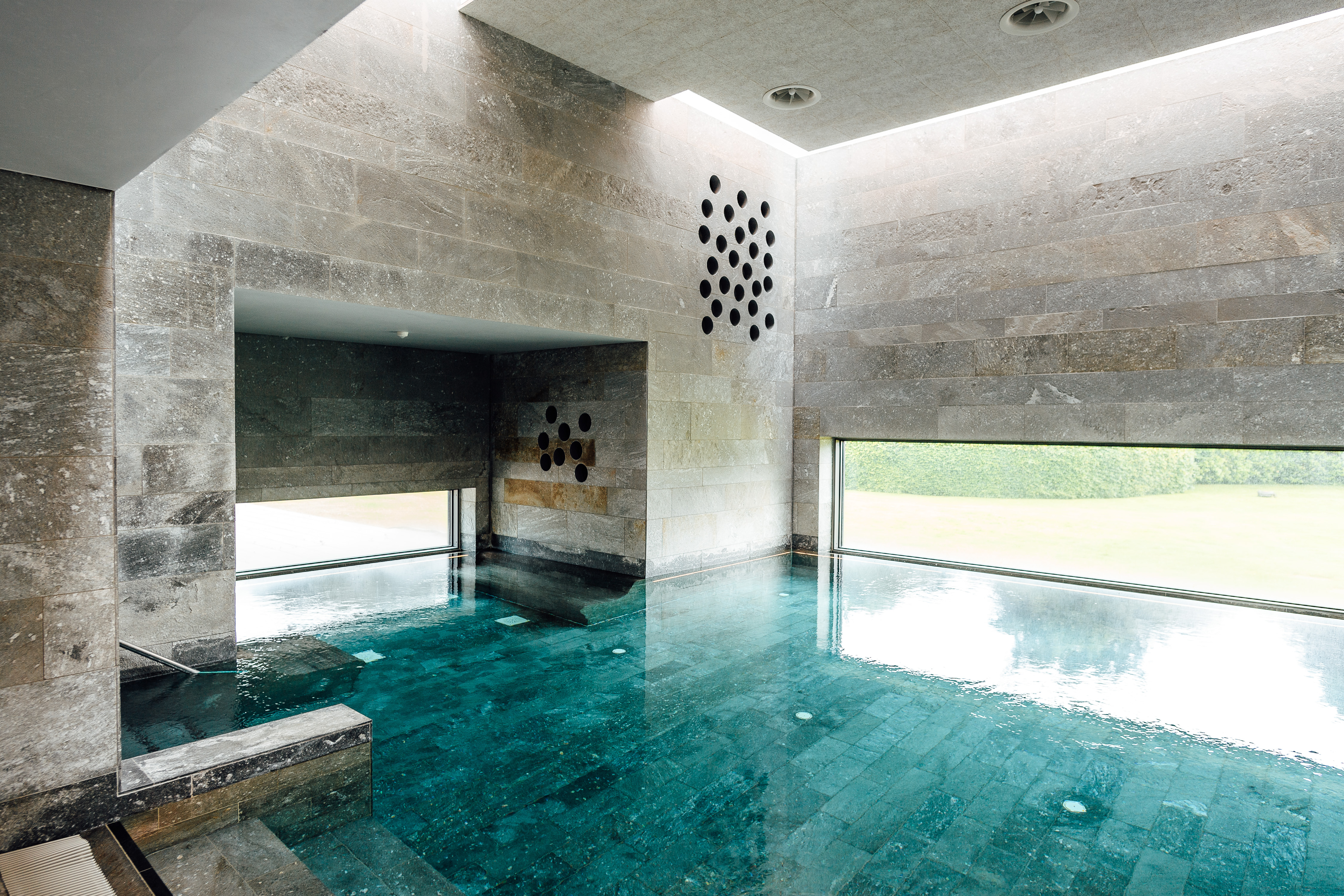 Med havudsigt og spa-kit